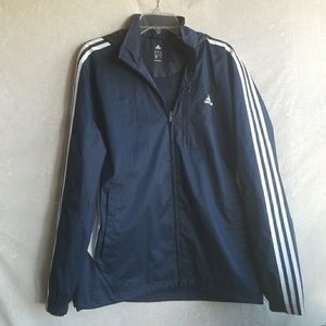 Adidas MEDIUM NAVY BLUE WINDBREAK !!!